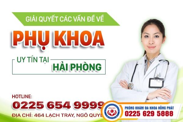 Liên hệ phòng khám phụ khoa uy tín tại Hải Phòng