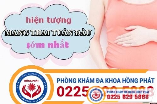 Hiện tượng có thai tuần đầu sớm nhất không phải ai cũng biết