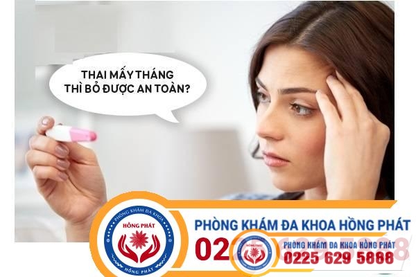 Thai mấy tháng thì phá được các cách phá thai an toàn?