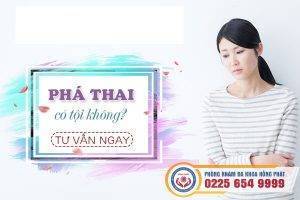 Phá thai có bị mang tội không?