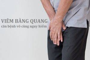 Viêm bàng quang ở nam giới nguy hiểm như thế nào?