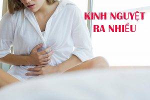 Kinh nguyệt ra nhiều có ảnh hưởng gì không?