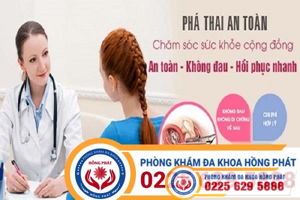 Quy trình phá thai an toàn, về trong ngày