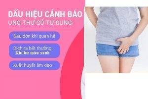 Nguy cơ ung thư cổ tử cung khi khí hư màu xanh