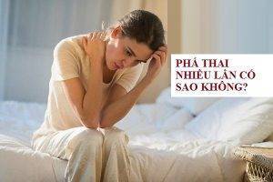 Những ảnh hưởng với nữ giới khi phá thai nhiều lần