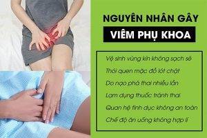 5 nguyên nhân phổ biến gây viêm nhiễm phụ khoa