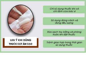 Cách dùng thuốc đặt âm đạo hiệu quả