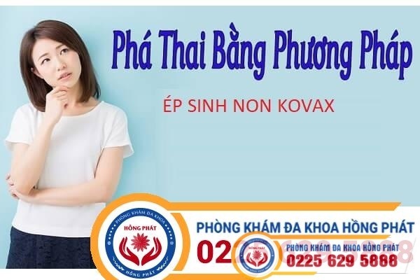 Đình chỉ thai to bằng phương pháp ép sinh non