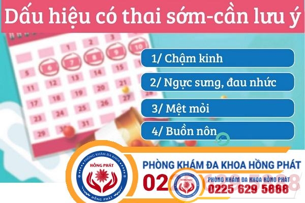 Những dấu hiệu mang thai sớm và chính xác