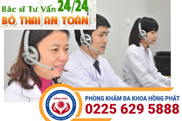 Tổng đài tư vấn bỏ thai an toàn 24/24 tại Hải Phòng