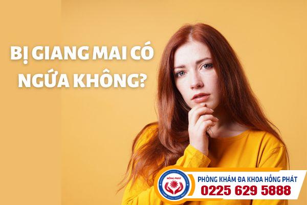 Bị giang mai có ngứa không?