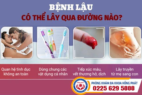 Bệnh lậu lây lan qua đường nào?