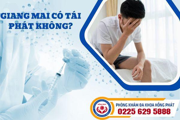 Giang mai có tái phát không?