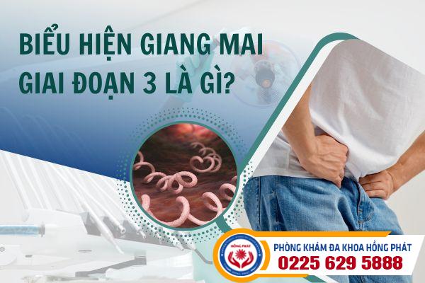 Biểu hiện bệnh giang mai giai đoạn 3