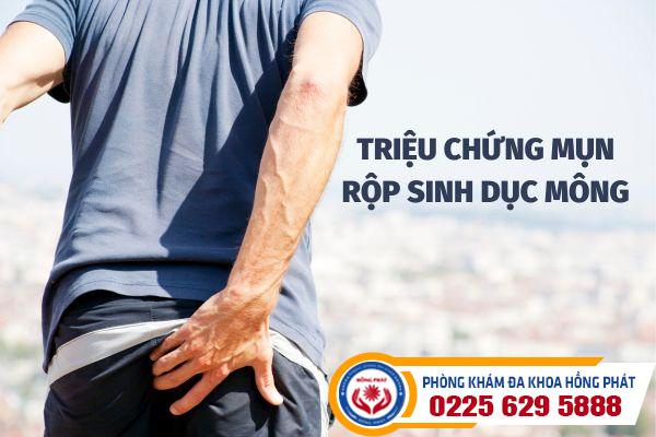 Những triệu chứng mụn rộp sinh dục mông