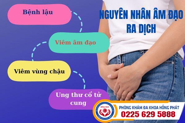 Âm đạo ra dịch là do những nguyên nhân nào?