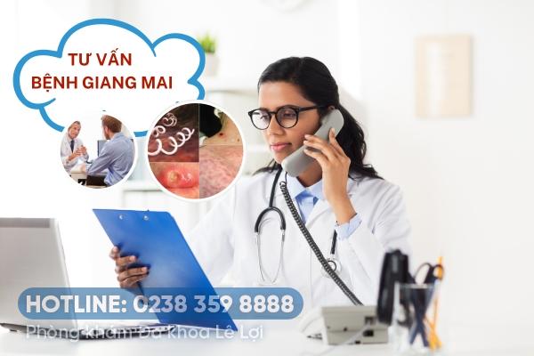 Tư vấn bệnh giang mai với bác sĩ giỏi